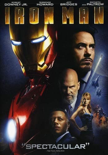 Iron Man (2008) DVD cover