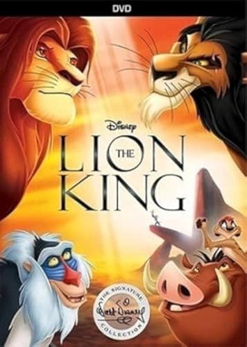 The Lion King (1994) DVD cover