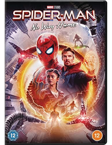 Spider-Man: No Way Home (2021) DVD cover