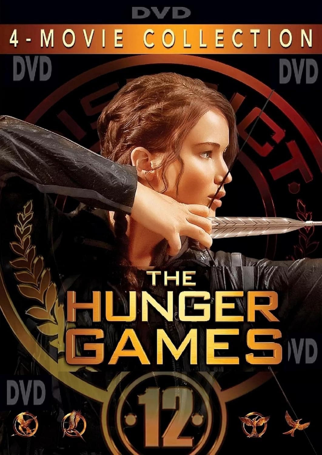 The Hunger Games (2012) DVD cover